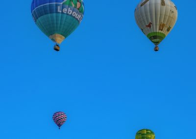 Photographie de montgolfières réalisée lors du workshop Hottolfiades Horizon Photo.